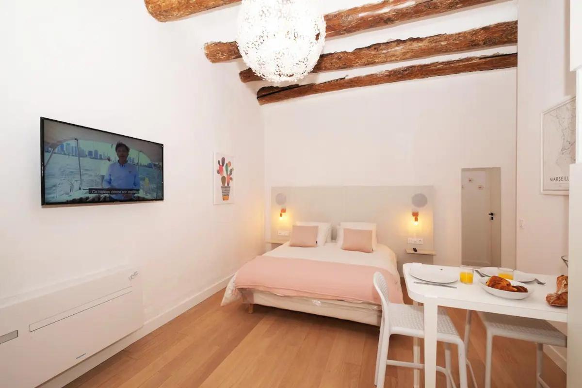 Design Suite Vieux Port Appartement Tout Equipe Climatise 마르세유 외부 사진